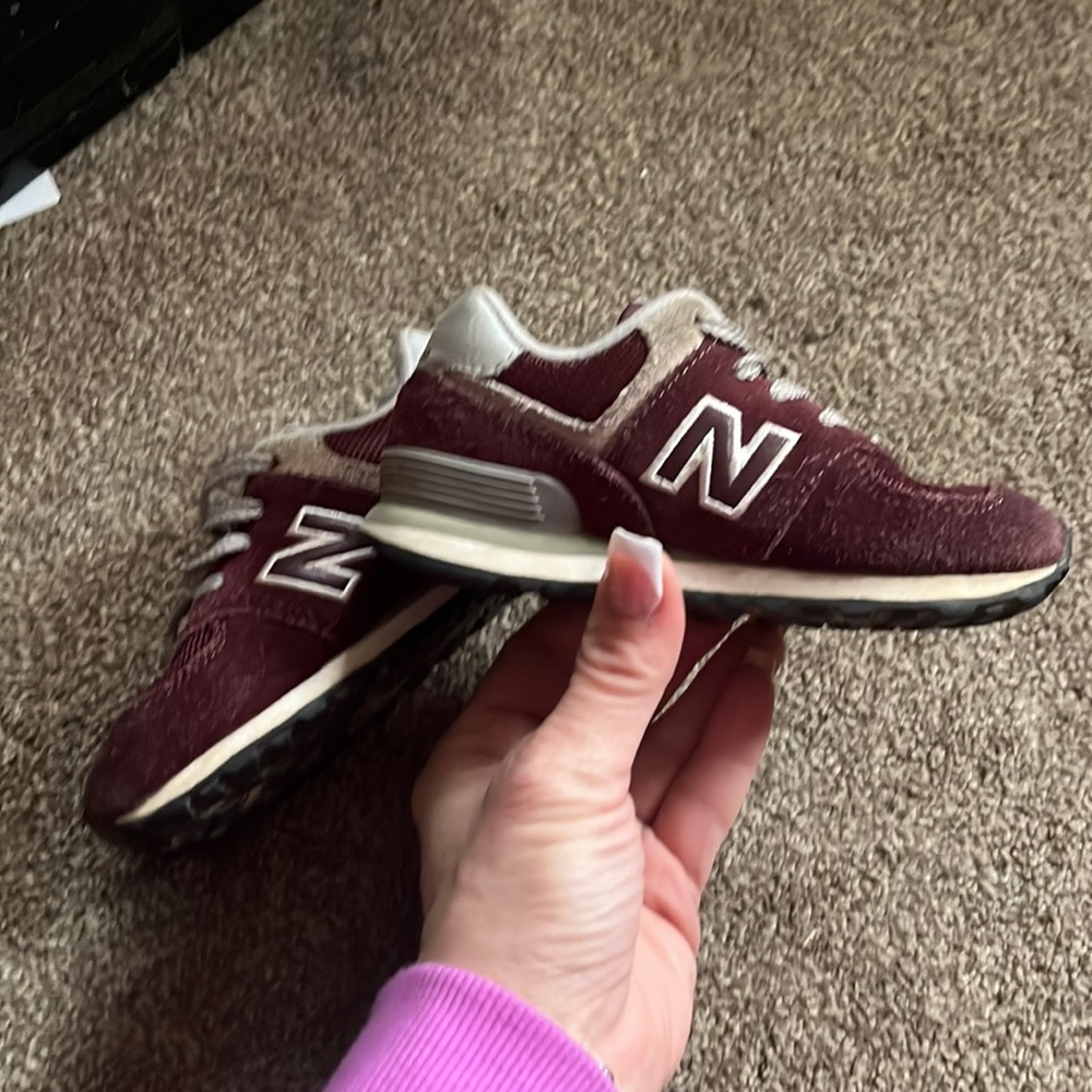 Toddlers new balance size 8c. Warn twice. In excellent condition